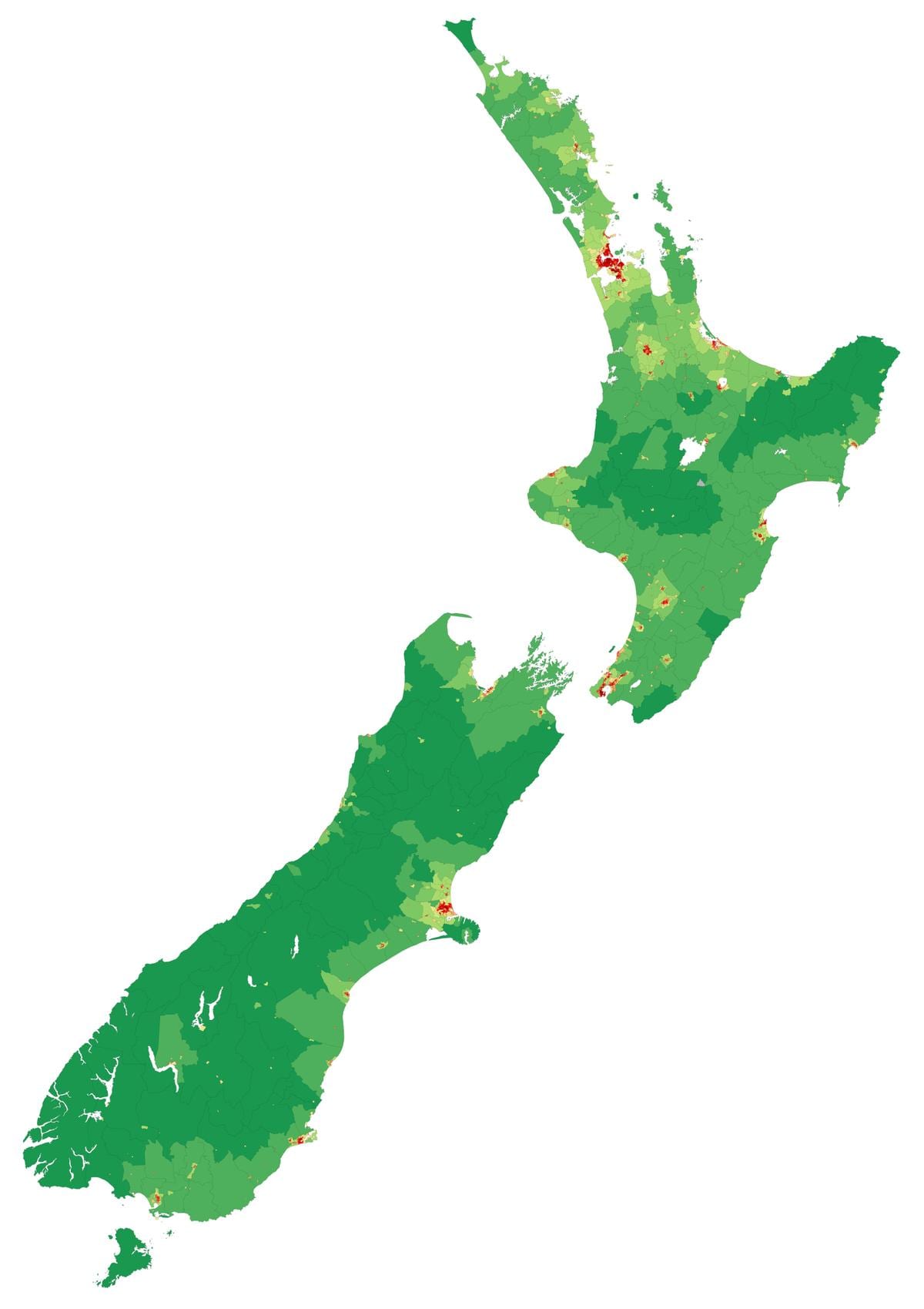 nova zelândia mapa off-line android