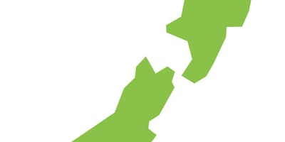 Mapa de nova zelândia png